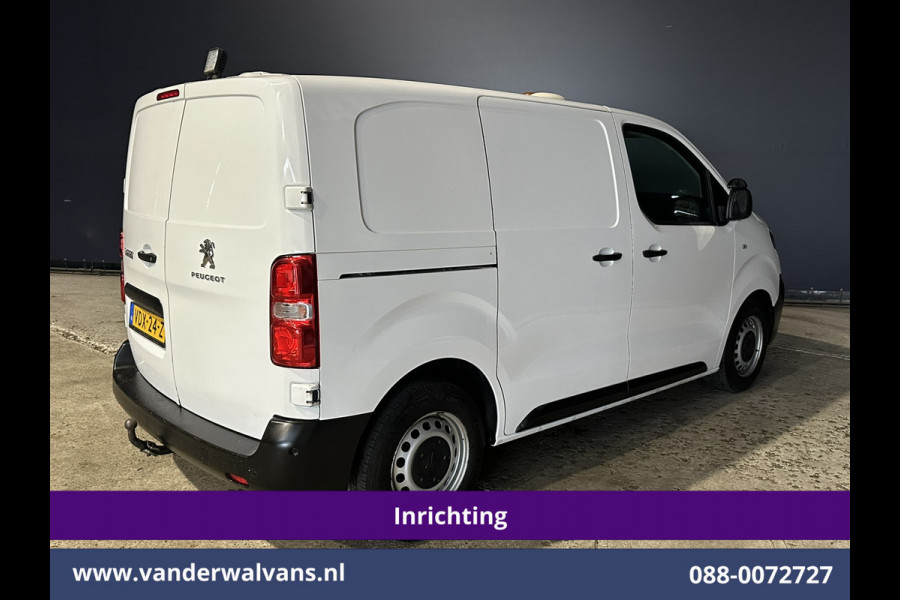Peugeot Expert 2.0 BlueHDI 123pk L1H1 Inrichting Euro6 Airco | Apple Carplay | 2500kg Trekhaak | Omvormer Cruisecontrol, Parkeersensoren, Bijrijdersbank, Android Auto