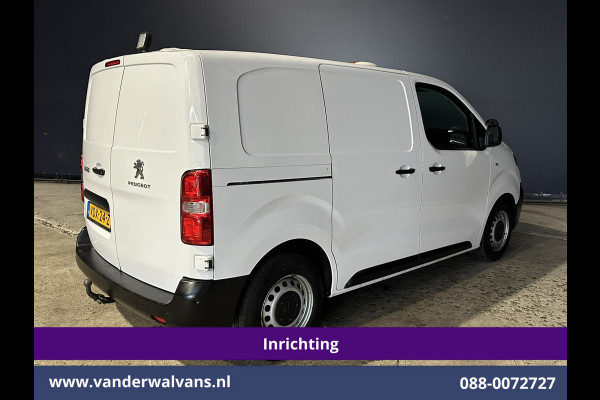 Peugeot Expert 2.0 BlueHDI 123pk L1H1 Inrichting Euro6 Airco | Apple Carplay | 2500kg Trekhaak | Omvormer Cruisecontrol, Parkeersensoren, Bijrijdersbank, Android Auto