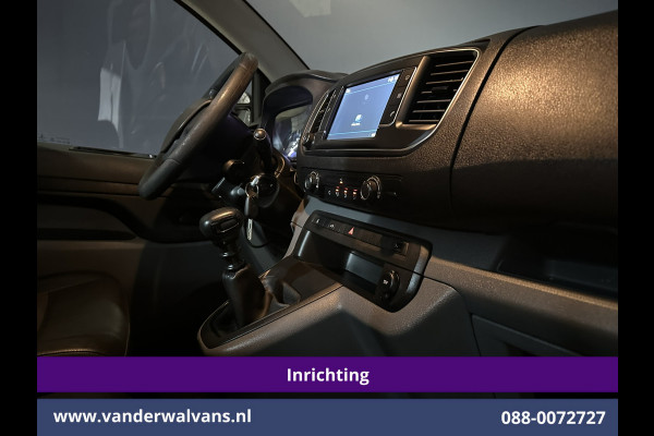 Peugeot Expert 2.0 BlueHDI 123pk L1H1 Inrichting Euro6 Airco | Apple Carplay | 2500kg Trekhaak | Omvormer Cruisecontrol, Parkeersensoren, Bijrijdersbank, Android Auto