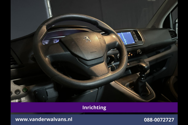 Peugeot Expert 2.0 BlueHDI 123pk L1H1 Inrichting Euro6 Airco | Apple Carplay | 2500kg Trekhaak | Omvormer Cruisecontrol, Parkeersensoren, Bijrijdersbank, Android Auto