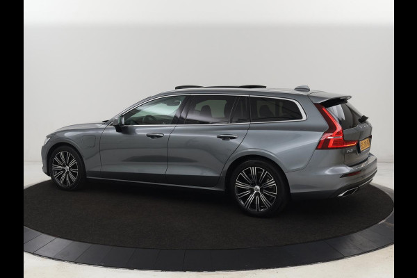 Volvo V60 2.0 T6 Recharge AWD Inscription | Panoramadak | Leder | 360 Camera | Stoelverwarming | Head-Up | Carplay | Memory | Adaptive cruise | Navigatie | Full LED | PHEV | Plug In