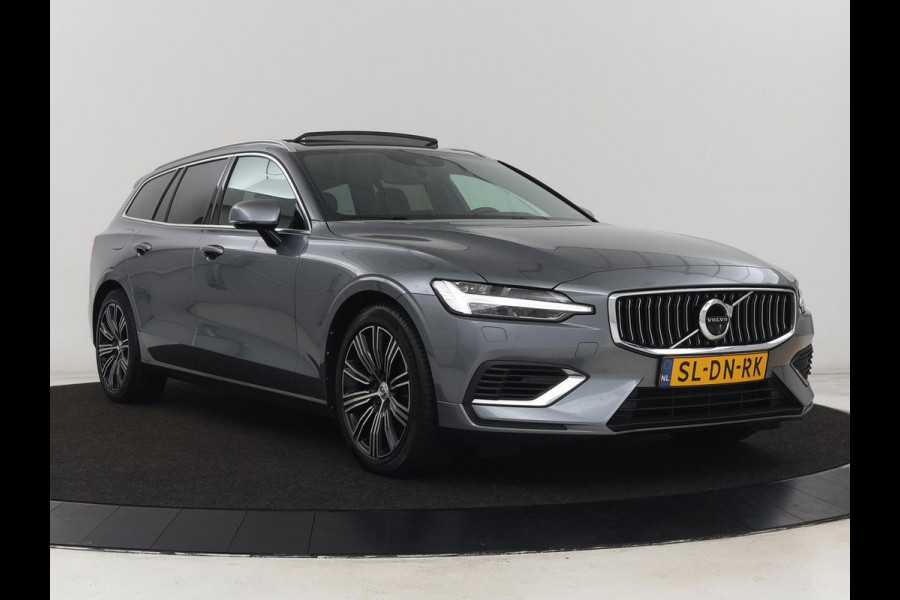 Volvo V60 2.0 T6 Recharge AWD Inscription | Panoramadak | Leder | 360 Camera | Stoelverwarming | Head-Up | Carplay | Memory | Adaptive cruise | Navigatie | Full LED | PHEV | Plug In