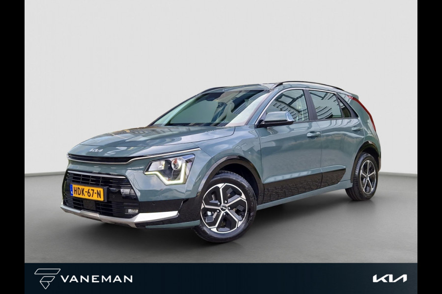 Kia Niro 1.6 GDi Hybrid DynamicLine | Navi | Clima | Adapt. Cruise | Camera | Sensoren voor & achter |