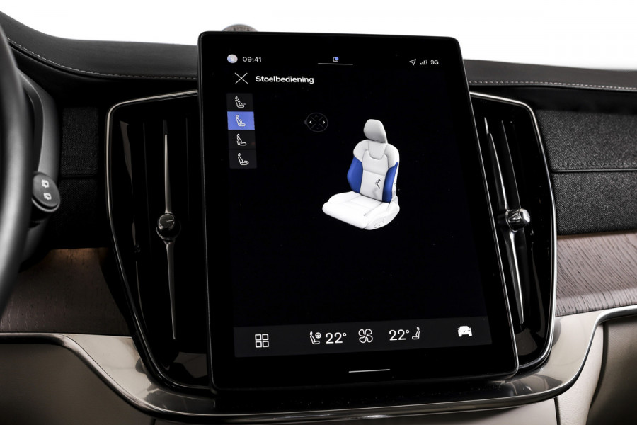 Volvo XC90 2.0 T8 Plug-in hybrid AWD Ultra Dark 310 PK - Automaat | Leder Pakket | S/K-Panodak | Luchtvering | Bowers & Wilkins | Elek. Stoel-+massage+verwarming & Ventilatie | Head-Up | Adapt. Cruise |  360 Camera | Google +App. Connect | 22" Diamond Cut | 7772