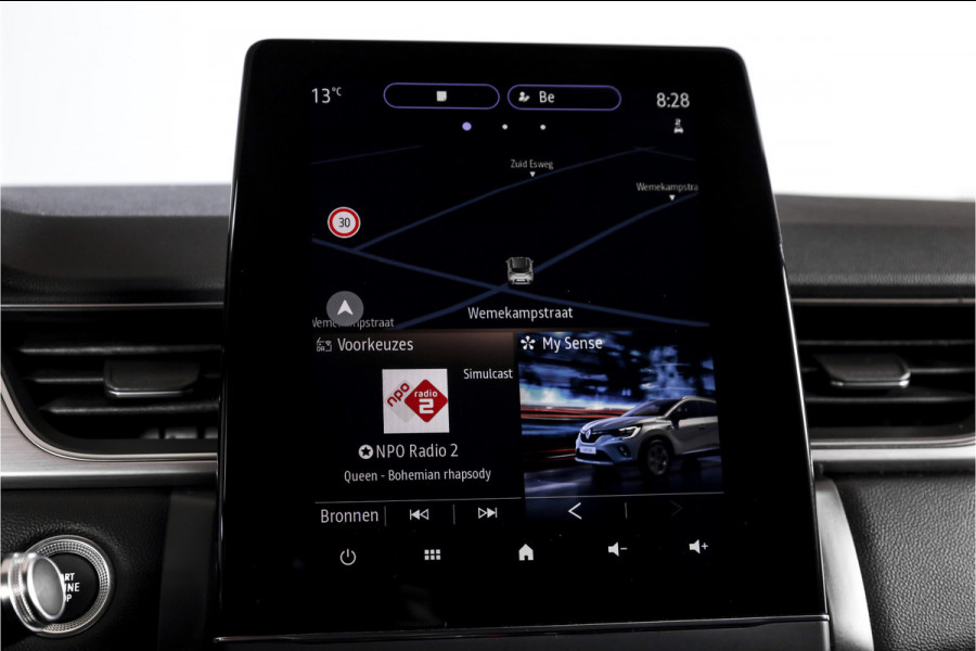 Renault Captur 1.3 TCe 130 PK Intens - Automaat | Dig. Cockpit | Adapt. Cruise | PDC | Camera | NAV + App. Connect | ECC | DAB | LM 18" |