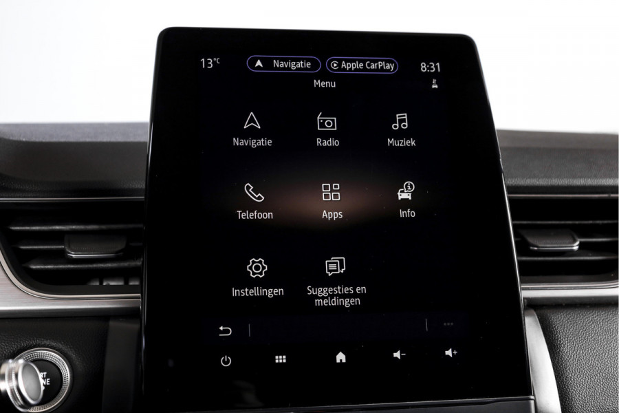 Renault Captur 1.3 TCe 130 PK Intens - Automaat | Dig. Cockpit | Adapt. Cruise | PDC | Camera | NAV + App. Connect | ECC | DAB | LM 18" |