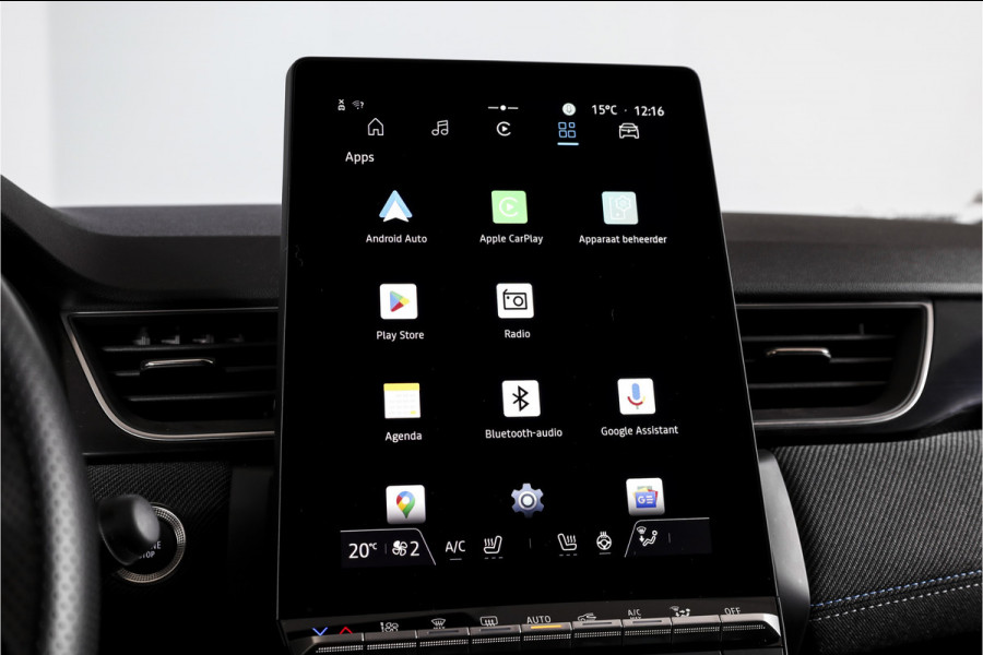 Renault Captur 1.6 E-Tech full hybrid 145 esprit Alpine | S/K-Panodak | Dig. Cockpit | Adapt. Cruise | Stoel-+Stuurverw. | Elek. Stoel | PDC | Camera | NAV + App. Connect | ECC | LM 19" | 1107