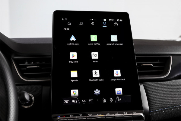 Renault Captur 1.6 E-Tech full hybrid 145 esprit Alpine | S/K-Panodak | Dig. Cockpit | Adapt. Cruise | Stoel-+Stuurverw. | Elek. Stoel | PDC | Camera | NAV + App. Connect | ECC | LM 19" | 1107