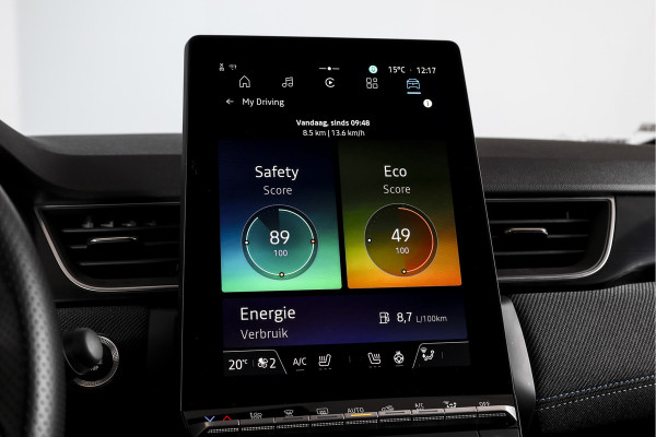 Renault Captur 1.6 E-Tech full hybrid 145 esprit Alpine | S/K-Panodak | Dig. Cockpit | Adapt. Cruise | Stoel-+Stuurverw. | Elek. Stoel | PDC | Camera | NAV + App. Connect | ECC | LM 19" | 1107