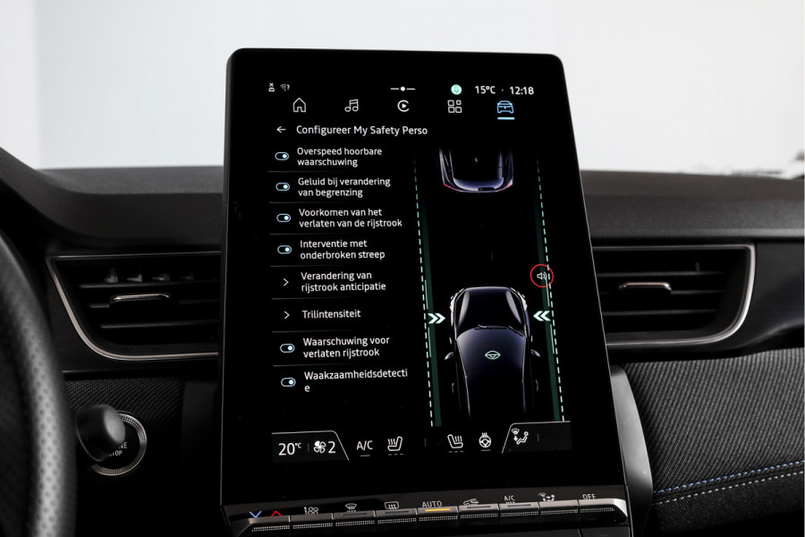 Renault Captur 1.6 E-Tech full hybrid 145 esprit Alpine | S/K-Panodak | Dig. Cockpit | Adapt. Cruise | Stoel-+Stuurverw. | Elek. Stoel | PDC | Camera | NAV + App. Connect | ECC | LM 19" | 1107