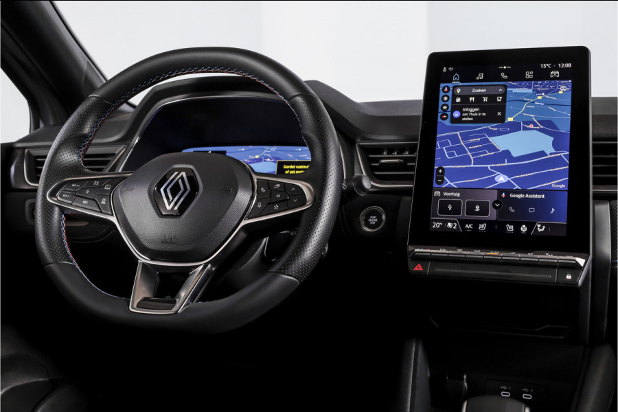 Renault Captur 1.6 E-Tech full hybrid 145 esprit Alpine | S/K-Panodak | Dig. Cockpit | Adapt. Cruise | Stoel-+Stuurverw. | Elek. Stoel | PDC | Camera | NAV + App. Connect | ECC | LM 19" | 1107