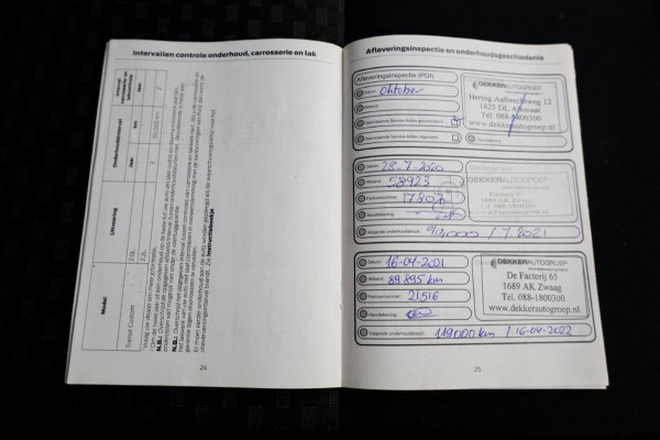 Ford Transit Custom 2.0 TDCI 130pk E6 L2H1 Trend D.C. 2x Schuifdeur/Airco/Navi 10-2018