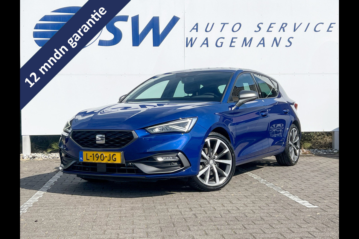 Seat Leon 1.5 eTSI FR Business Intense | Virtual Cockpit | Trekhaak | Wireless Carplay | 18 inch