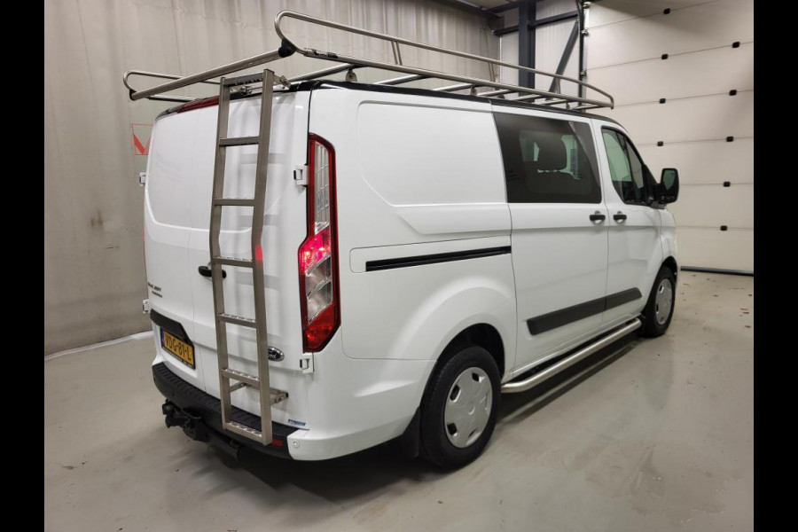 Ford Transit Custom 2.0TDCI Dubbele Cabine Trekhaak Euro 6!