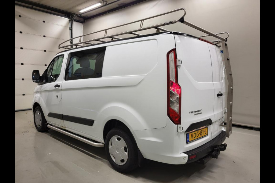 Ford Transit Custom 2.0TDCI Dubbele Cabine Trekhaak Euro 6!