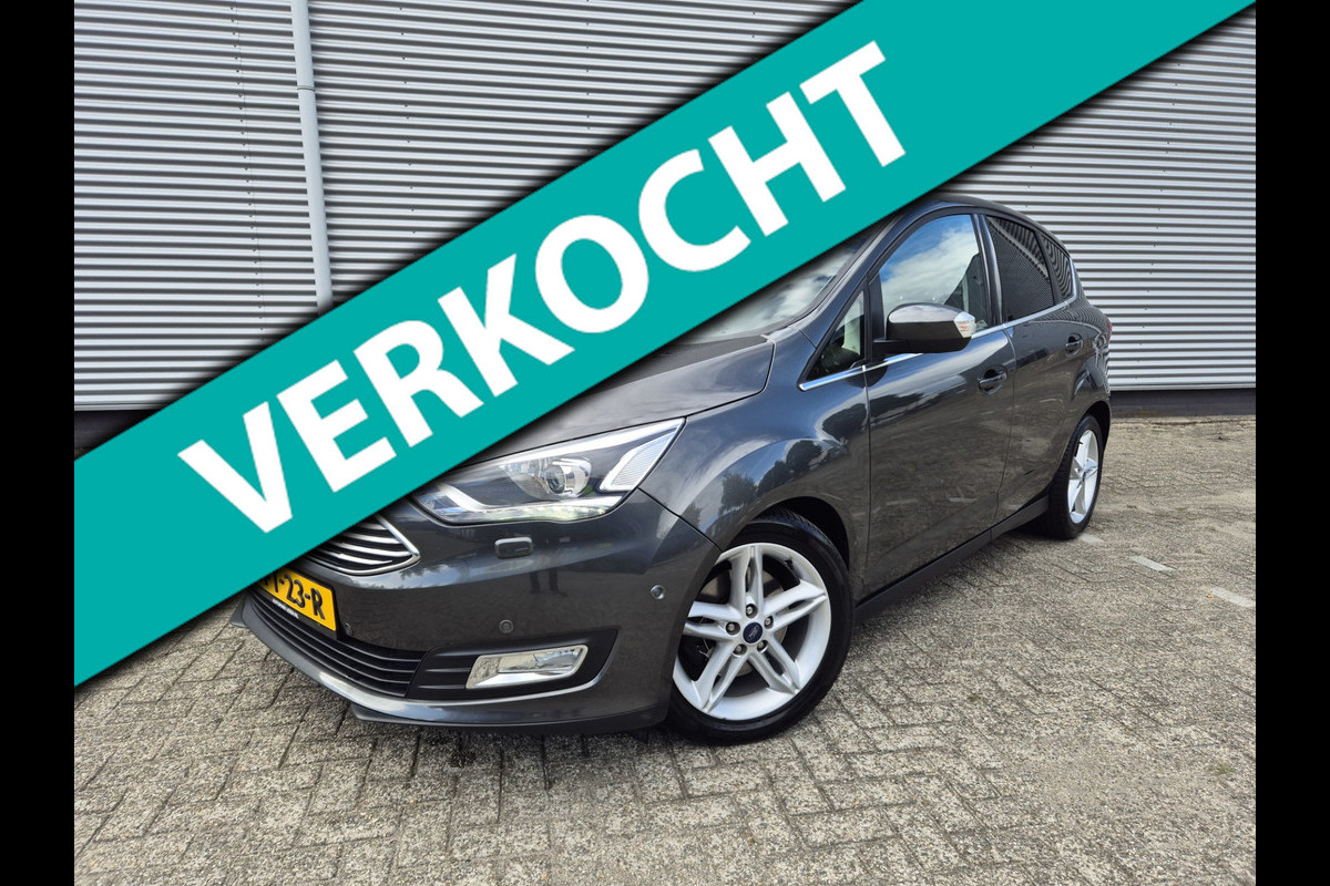 Ford C-MAX 1.5 Titanium Automaat, Apple/carplay,navigatie/camera,stoel/stuur/raamverwarming,parkeersensoren,