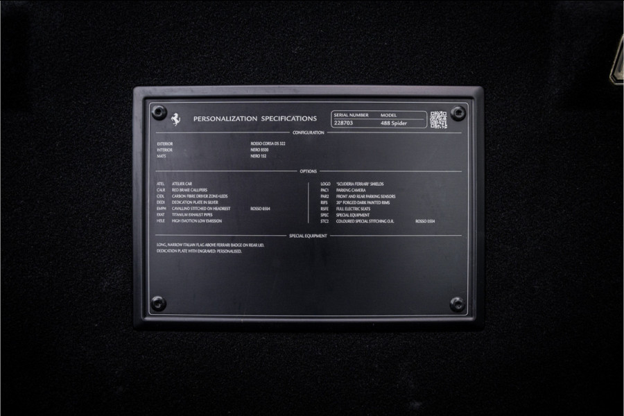 Ferrari 488 3.9 Spider HELE ** NL geleverd ** Atelier ** Carbon ** Titanium Exhaust ** 360 Camera ** Scuderia Shields ** NAP!