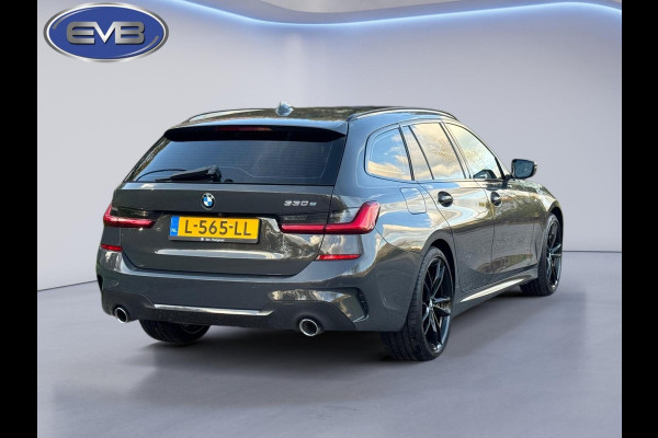 BMW 3 Serie Touring 330e M sport individual, dravitgrau, panodak,laser led, elec bedienbare trekhaak, vol opties, nl auto met nap