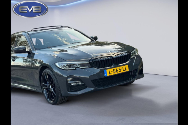 BMW 3 Serie Touring 330e M sport individual, dravitgrau, panodak,laser led, elec bedienbare trekhaak, vol opties, nl auto met nap
