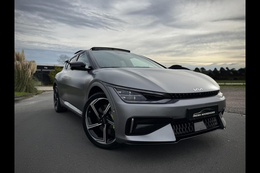 Kia Ev6 GT AWD 77.4 kWh 585pk Moonscape Matt Panoramadak|Camera 360°|Meridian surround