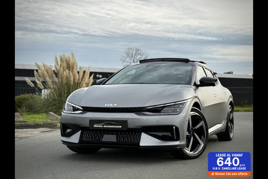 Kia Ev6 GT AWD 77.4 kWh 585pk Moonscape Matt Panoramadak|Camera 360°|Meridian surround