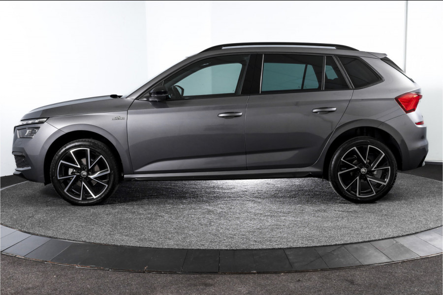 Škoda Kamiq 1.5 TSI ACT 150 PK Monte Carlo - Automaat | Pano | Elek. Trekhaak | Dig. Cockpit | Adapt. Cruise | Stoel+-stuurverw. | PDC | Camera | NAV + App. Connect | ECC | DAB | LM 18" |