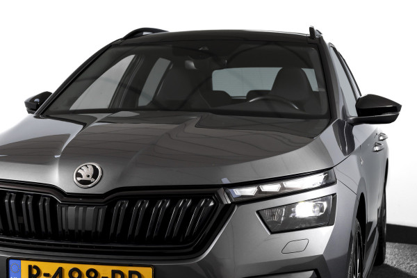 Škoda Kamiq 1.5 TSI ACT 150 PK Monte Carlo - Automaat | Pano | Elek. Trekhaak | Dig. Cockpit | Adapt. Cruise | Stoel+-stuurverw. | PDC | Camera | NAV + App. Connect | ECC | DAB | LM 18" |