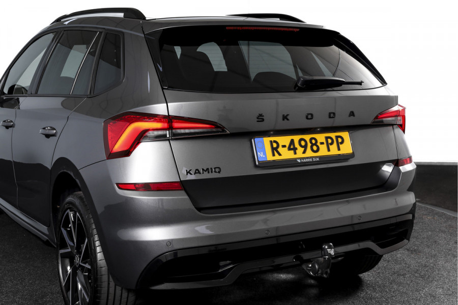 Škoda Kamiq 1.5 TSI ACT 150 PK Monte Carlo - Automaat | Pano | Elek. Trekhaak | Dig. Cockpit | Adapt. Cruise | Stoel+-stuurverw. | PDC | Camera | NAV + App. Connect | ECC | DAB | LM 18" |