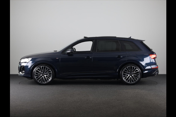 Audi Q7 55 TFSI e quattro Pro Line S 394pk | Trekhaak | Panoramadak | B&O | Vierwielbesturing | Ass.Plus.Remote |