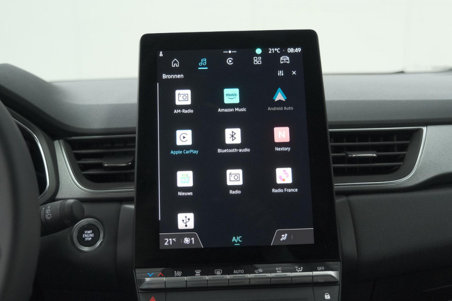 Renault Captur TCe 90 Techno | Nieuw Model | Camera | Navigatie | Apple Carplay | Pack Full Screen | 18 Inch Lichtmetalen Velgen