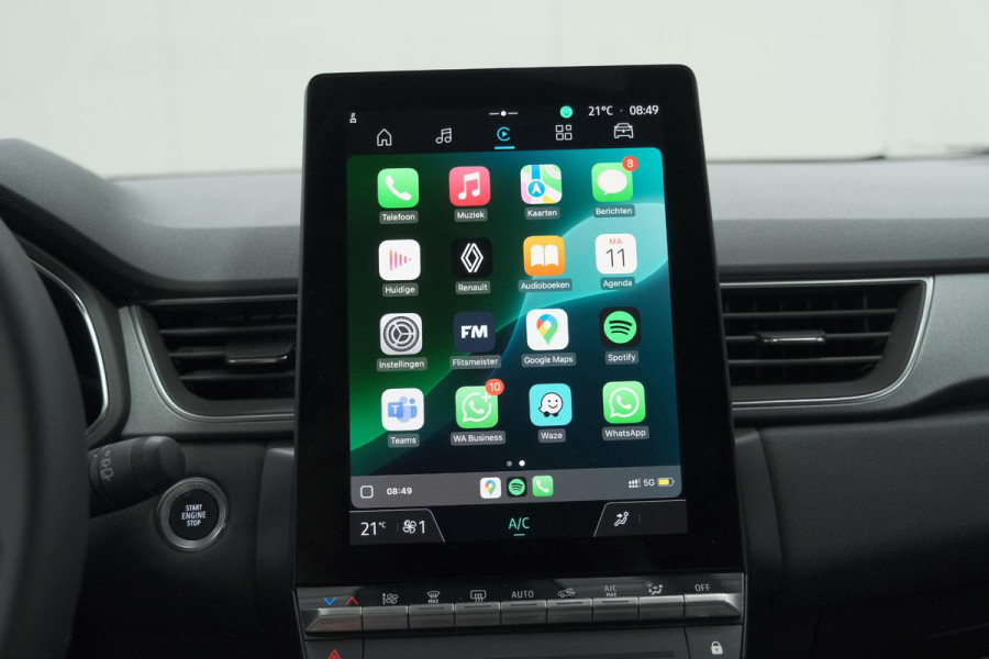 Renault Captur TCe 90 Techno | Nieuw Model | Camera | Navigatie | Apple Carplay | Pack Full Screen | 18 Inch Lichtmetalen Velgen
