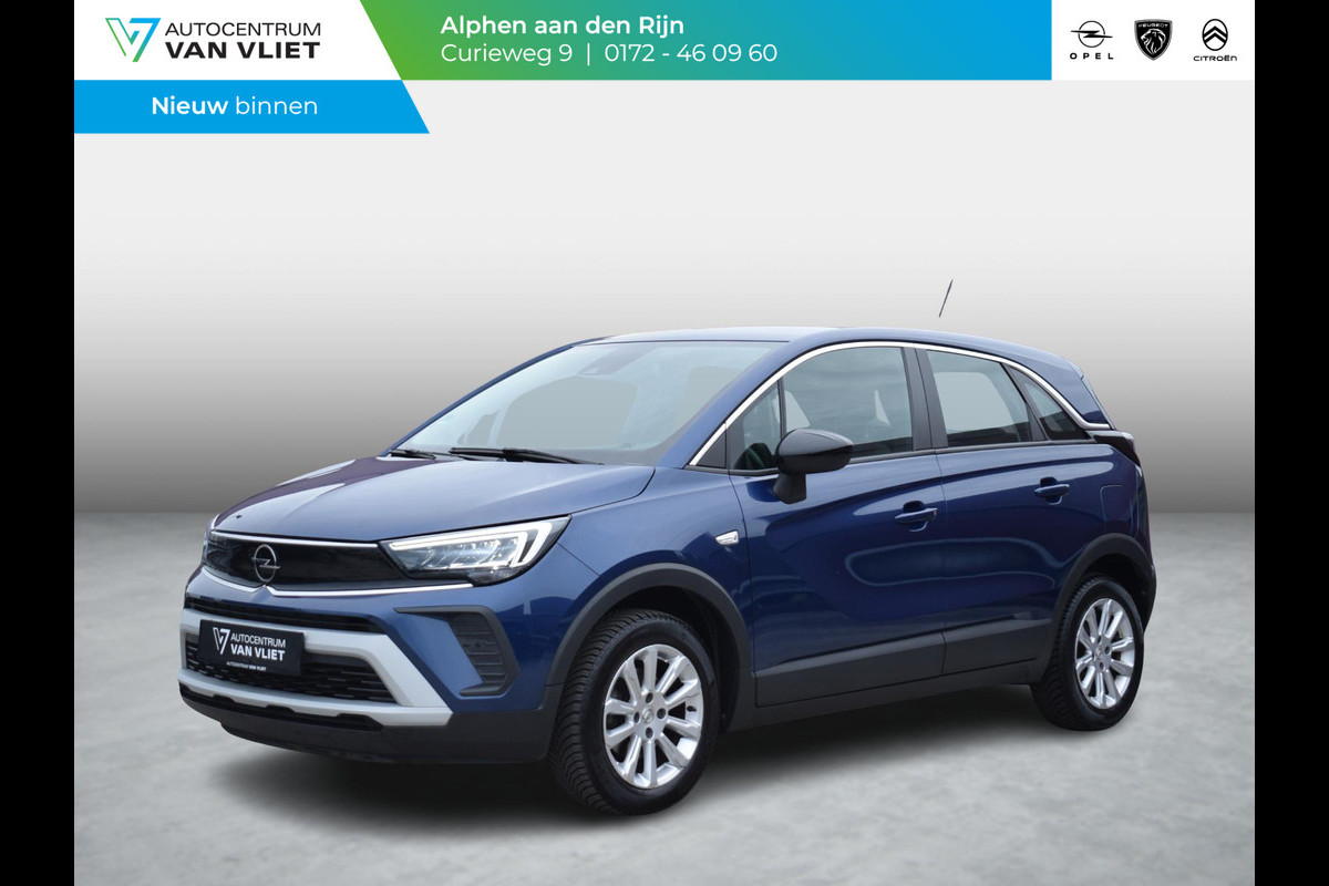 Opel Crossland 1.2 Turbo Elegance ACHTERUITRIJCAMERA MET SENSOREN | NAVI & CARPLAY | WINTERPAKKET |