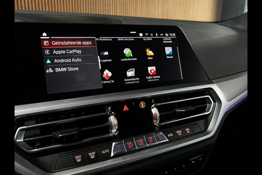 BMW 3-serie 320i M-sport Head Up Leer Navi PDC Virtual 20'' LM velgen Climate voor en achter Matrix