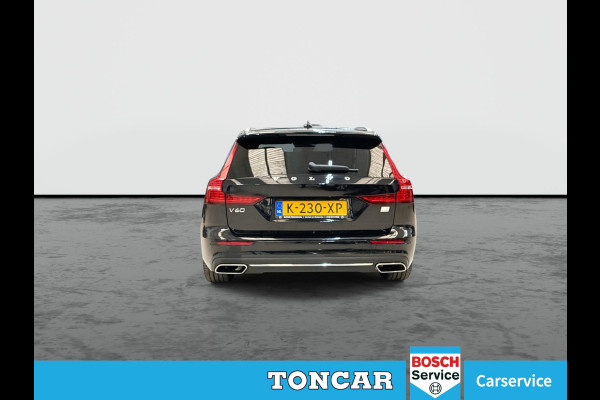 Volvo V60 2.0 T6 Recharge AWD Business Pro Cacao Leder 341pk ! | Skyroof | Trekhaak | Stoel- Stuur-, A-Bank verwarming | A-Camera