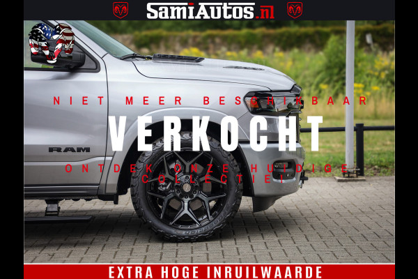 Dodge Ram 1500 Night Premium | Full Option | De Meest Luxe Pick-Up in zijn Klasse | Comfortabele Dubbele Cabine met Royale 5 Zitplaatsen | BPM vrij | Nu Leverbaar uit Voorraad | Voorraad Nr 2215 - 4984