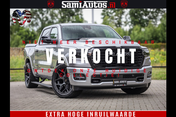 Dodge Ram 1500 Night Premium | Full Option | De Meest Luxe Pick-Up in zijn Klasse | Comfortabele Dubbele Cabine met Royale 5 Zitplaatsen | BPM vrij | Nu Leverbaar uit Voorraad | Voorraad Nr 2215 - 4984