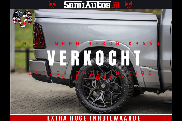 Dodge Ram 1500 Night Premium | Full Option | De Meest Luxe Pick-Up in zijn Klasse | Comfortabele Dubbele Cabine met Royale 5 Zitplaatsen | BPM vrij | Nu Leverbaar uit Voorraad | Voorraad Nr 2215 - 4984