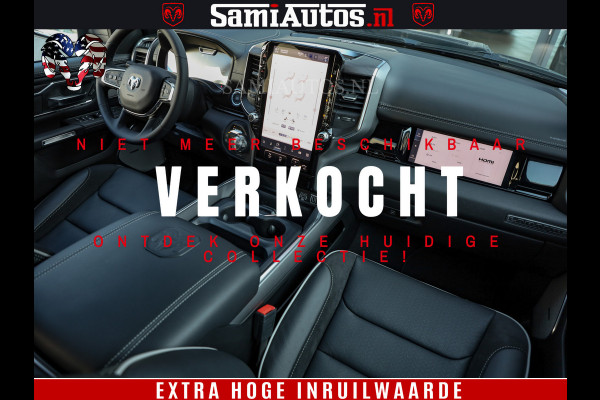 Dodge Ram 1500 Night Premium | Full Option | De Meest Luxe Pick-Up in zijn Klasse | Comfortabele Dubbele Cabine met Royale 5 Zitplaatsen | BPM vrij | Nu Leverbaar uit Voorraad | Voorraad Nr 2215 - 4984