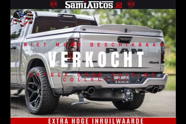 Dodge Ram 1500 Night Premium | Full Option | De Meest Luxe Pick-Up in zijn Klasse | Comfortabele Dubbele Cabine met Royale 5 Zitplaatsen | BPM vrij | Nu Leverbaar uit Voorraad | Voorraad Nr 2215 - 4984