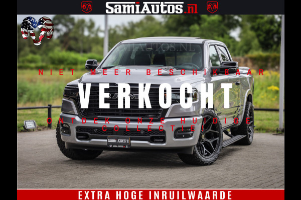 Dodge Ram 1500 Night Premium | Full Option | De Meest Luxe Pick-Up in zijn Klasse | Comfortabele Dubbele Cabine met Royale 5 Zitplaatsen | BPM vrij | Nu Leverbaar uit Voorraad | Voorraad Nr 2215 - 4984