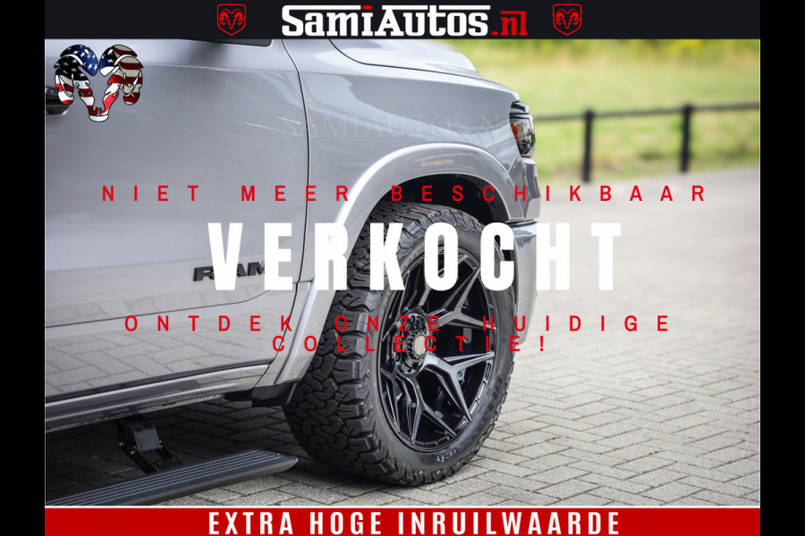 Dodge Ram 1500 Night Premium | Full Option | De Meest Luxe Pick-Up in zijn Klasse | Comfortabele Dubbele Cabine met Royale 5 Zitplaatsen | BPM vrij | Nu Leverbaar uit Voorraad | Voorraad Nr 2215 - 4984