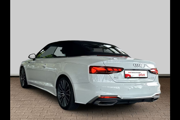 Audi A5 Cabriolet 40 TFSI S-LINE ** MATRIX, NAVI+, LEDER, TREKH, NEKVERW, 19-inch LMV, VIRTUAL ** 1e EIG - UNFALLFREI - € 31.000,= onder NP ** ** INFORMEER OOK NAAR ONZE AANTREKKELIJKE FINANCIAL-LEASE TARIEVEN **