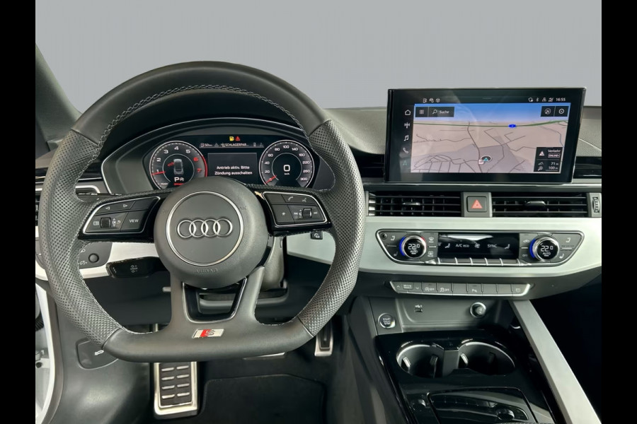 Audi A5 Cabriolet 40 TFSI S-LINE ** MATRIX, NAVI+, LEDER, TREKH, NEKVERW, 19-inch LMV, VIRTUAL ** 1e EIG - UNFALLFREI - € 31.000,= onder NP ** ** INFORMEER OOK NAAR ONZE AANTREKKELIJKE FINANCIAL-LEASE TARIEVEN **