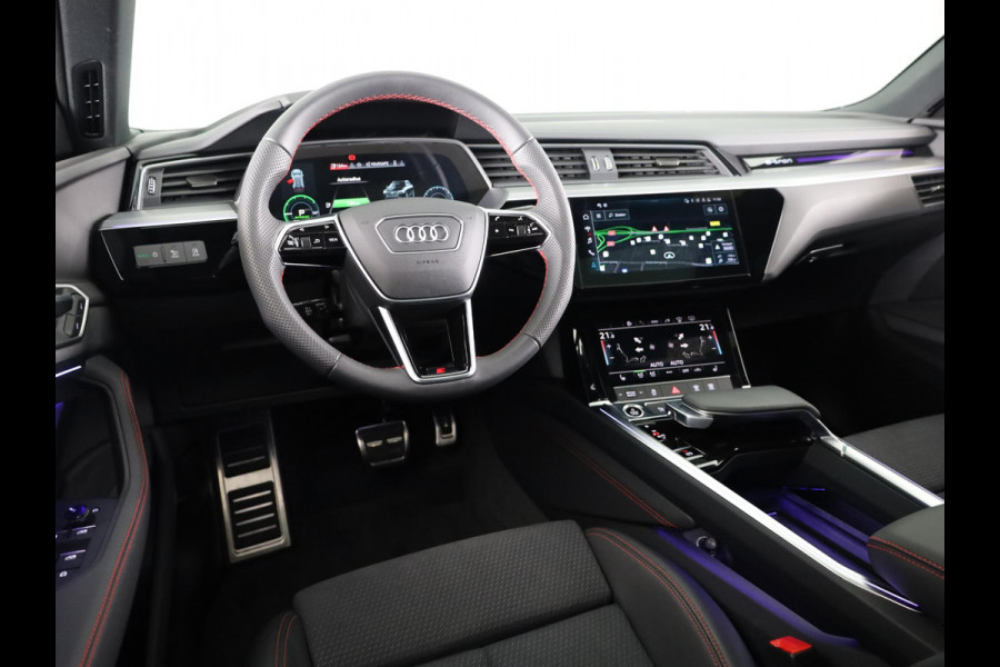 Audi Q8 e-tron 50 quattro Edition 95 kWh 340pk | SoH 95% | Panoramadak S-line interieur | Head Up Display | Bang & Olufsen Premium Sound