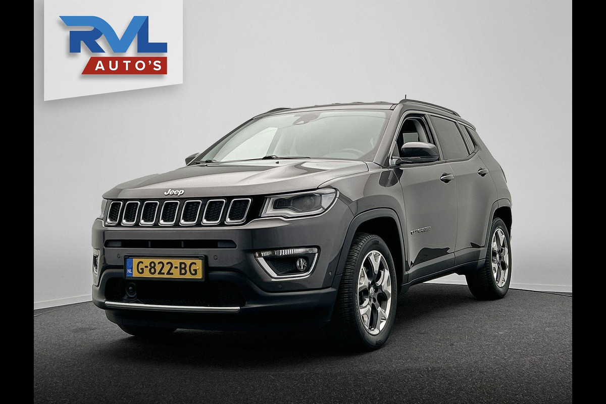 Jeep Compass 1.4 MultiAir Limited* Origineel Nederlands * Keyless Leder Camera Trekhaak