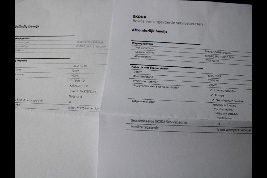 Škoda Kodiaq 1.5 TSI Sportline Business | CRUISE CONTROL ADAPTIEF | TREKHAAK WEGKLAPBAAR |