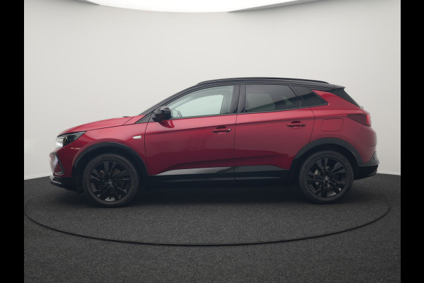 Opel Grandland 1.6 Turbo GS Line Facelift Plug In Hybrid 225pk Dealer O.H PHEV | Adaptive Cruise | 360 Camera | Matrix LED | Black Optic | Alcantara Sporstoelen Verwarmd | Apple Carplay | Sfeerverlichting | Navigatie | Virtual | DAB | 18"L.M |