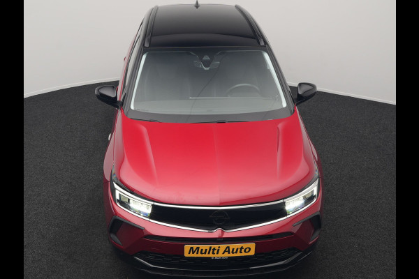 Opel Grandland 1.6 Turbo GS Line Facelift Plug In Hybrid 225pk Dealer O.H PHEV | Adaptive Cruise | 360 Camera | Matrix LED | Black Optic | Alcantara Sporstoelen Verwarmd | Apple Carplay | Sfeerverlichting | Navigatie | Virtual | DAB | 18"L.M |