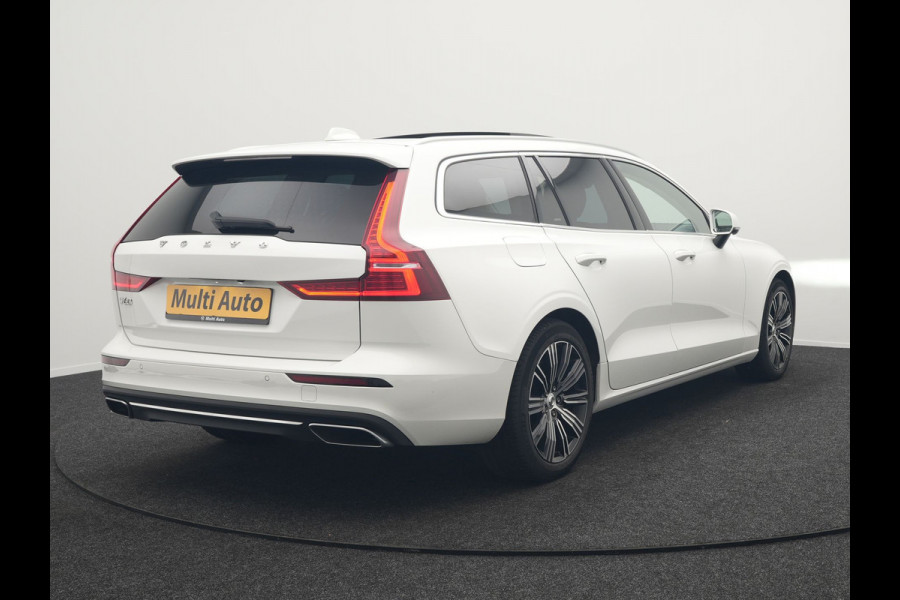Volvo V60 T6 Recharge AWD Inscription Plug In Hybrid 340pk Dealer O.H PHEV | Trekhaak Af Fabriek | Panodak | Head Up | 360 Camera | Adaptive Cruise | Lederen Sporstoelen Memory & Verwarmd | Harman & Kardon | Blis | Keyless | Apple Carplay | Stuur Verwarmd |
