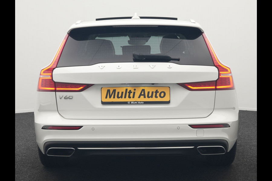 Volvo V60 T6 Recharge AWD Inscription Plug In Hybrid 340pk Dealer O.H PHEV | Trekhaak Af Fabriek | Panodak | Head Up | 360 Camera | Adaptive Cruise | Lederen Sporstoelen Memory & Verwarmd | Harman & Kardon | Blis | Keyless | Apple Carplay | Stuur Verwarmd |